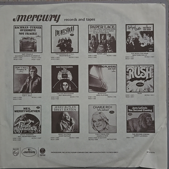 Bachman Turner Overdrive, Bachman Turner Overdrive II, Mercury Records 1973 - Picture 3 of 7